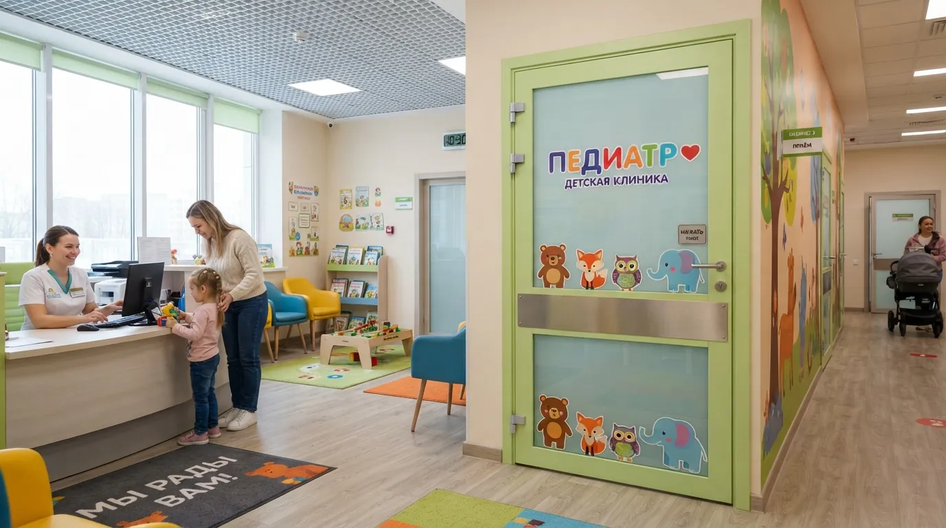 Двери для медицинских учреждений