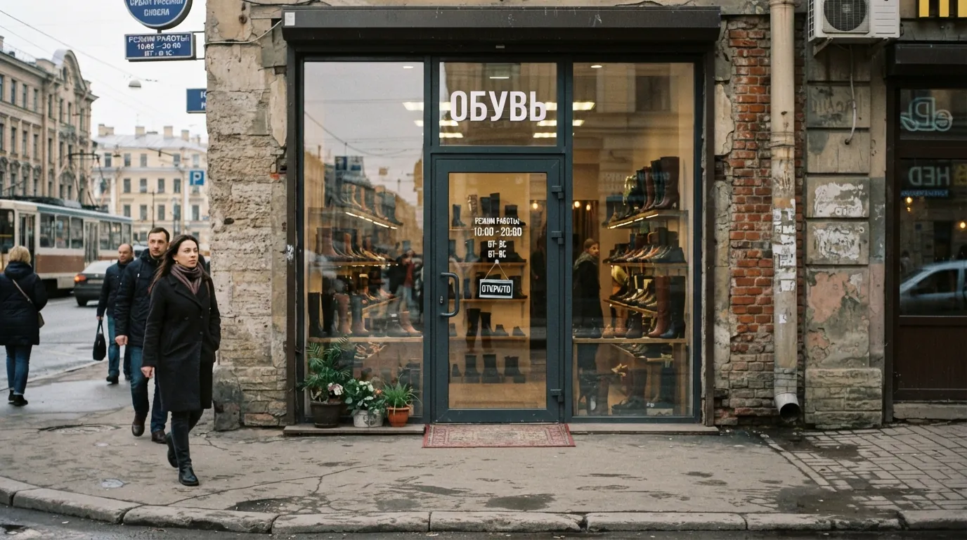 Входная группа для магазина